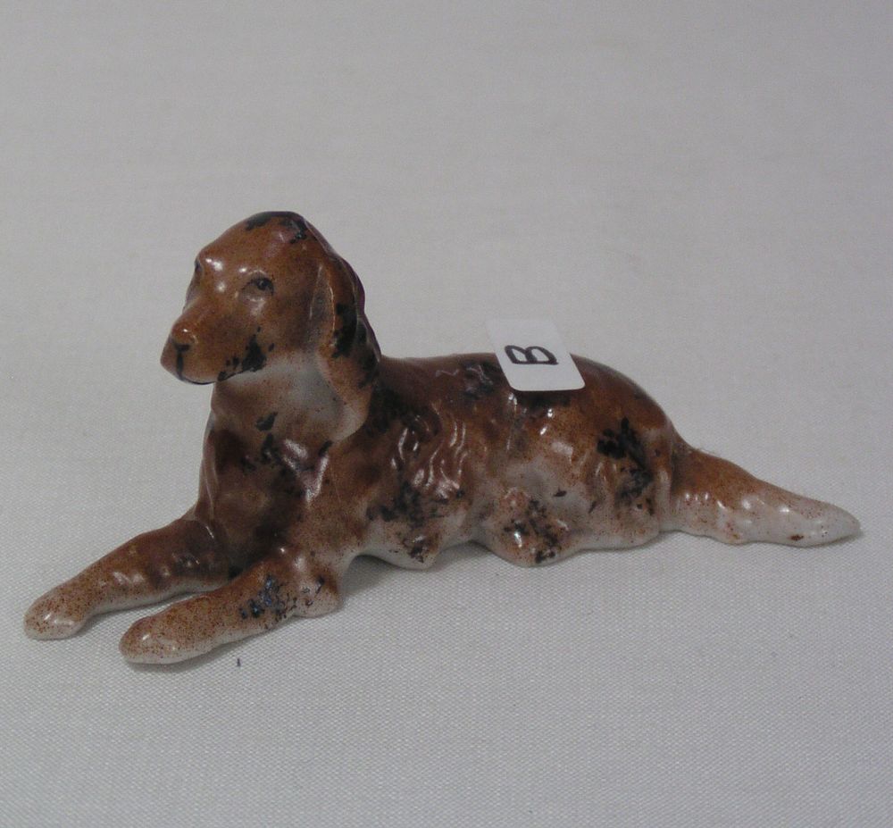 画像: オキュパイド・ジャパン　磁器製犬の置物