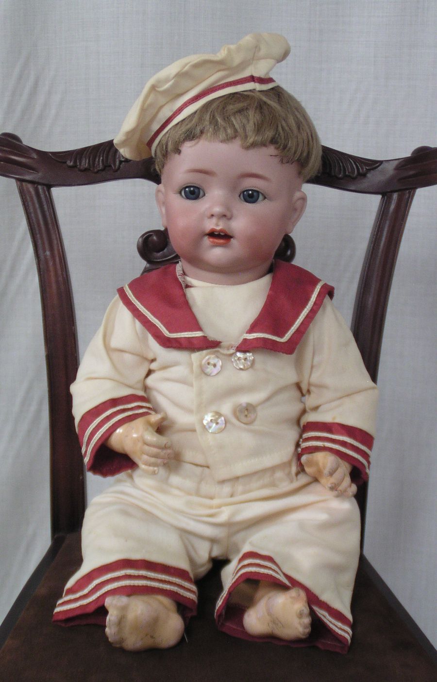 画像: KR　１２１　baby　　ドイツ　アンティークドール